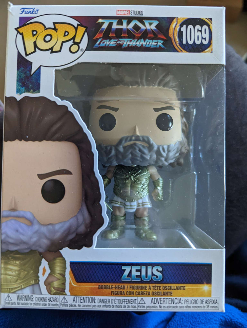 Damaged Box | Funko Pop Marvel | Thor: Love & Thunder | Zeus #1069