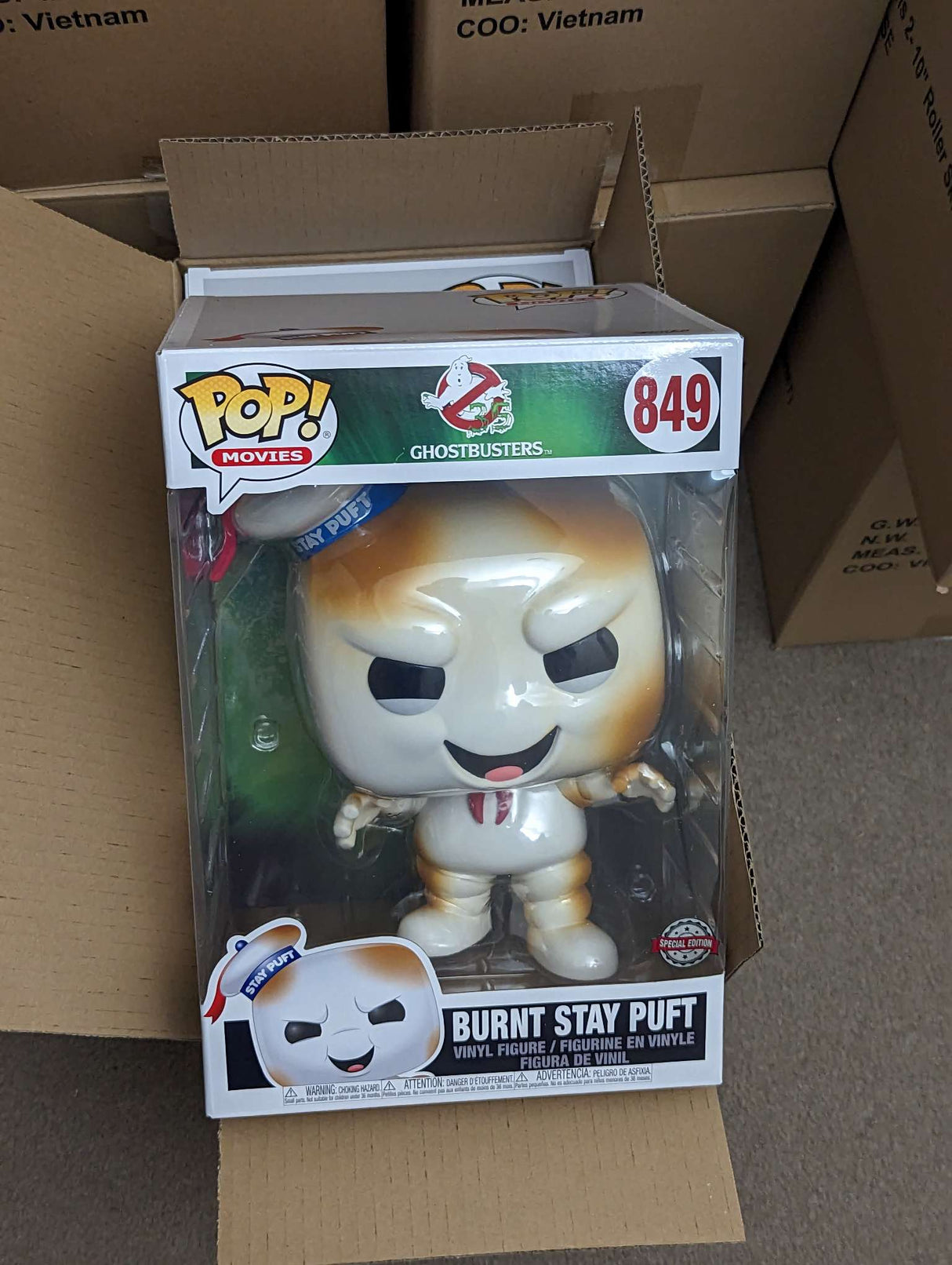 Funko Pop Movies | Ghostbusters | Burnt Stay Puft #849 25cm 10" inch