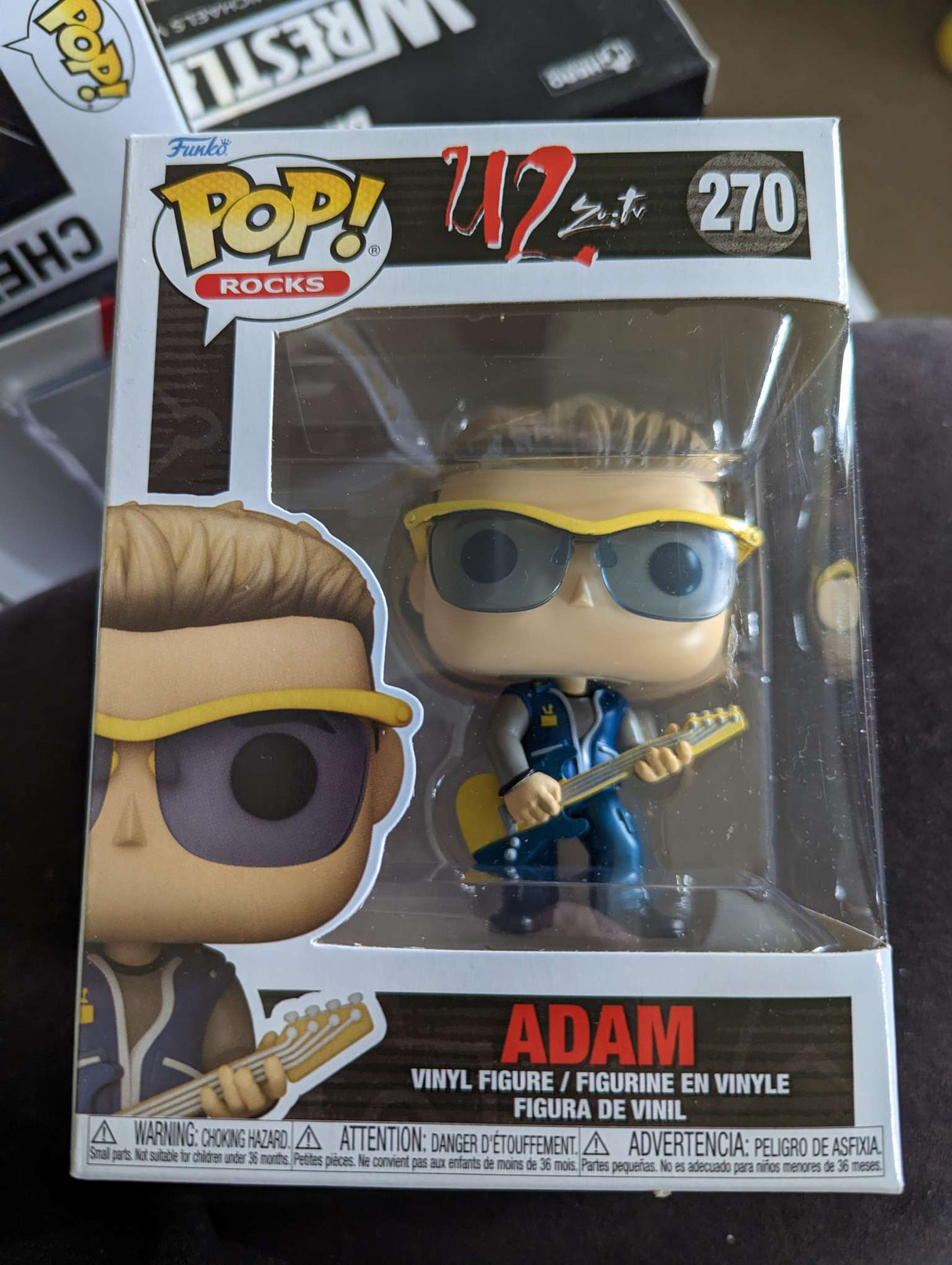 Damaged Box | Funko Pop Rocks | U2 | Adam #270