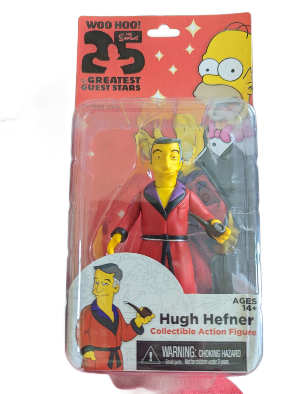 NECA | Simpsons | Guest Stars Series 1 | Hugh Hefner