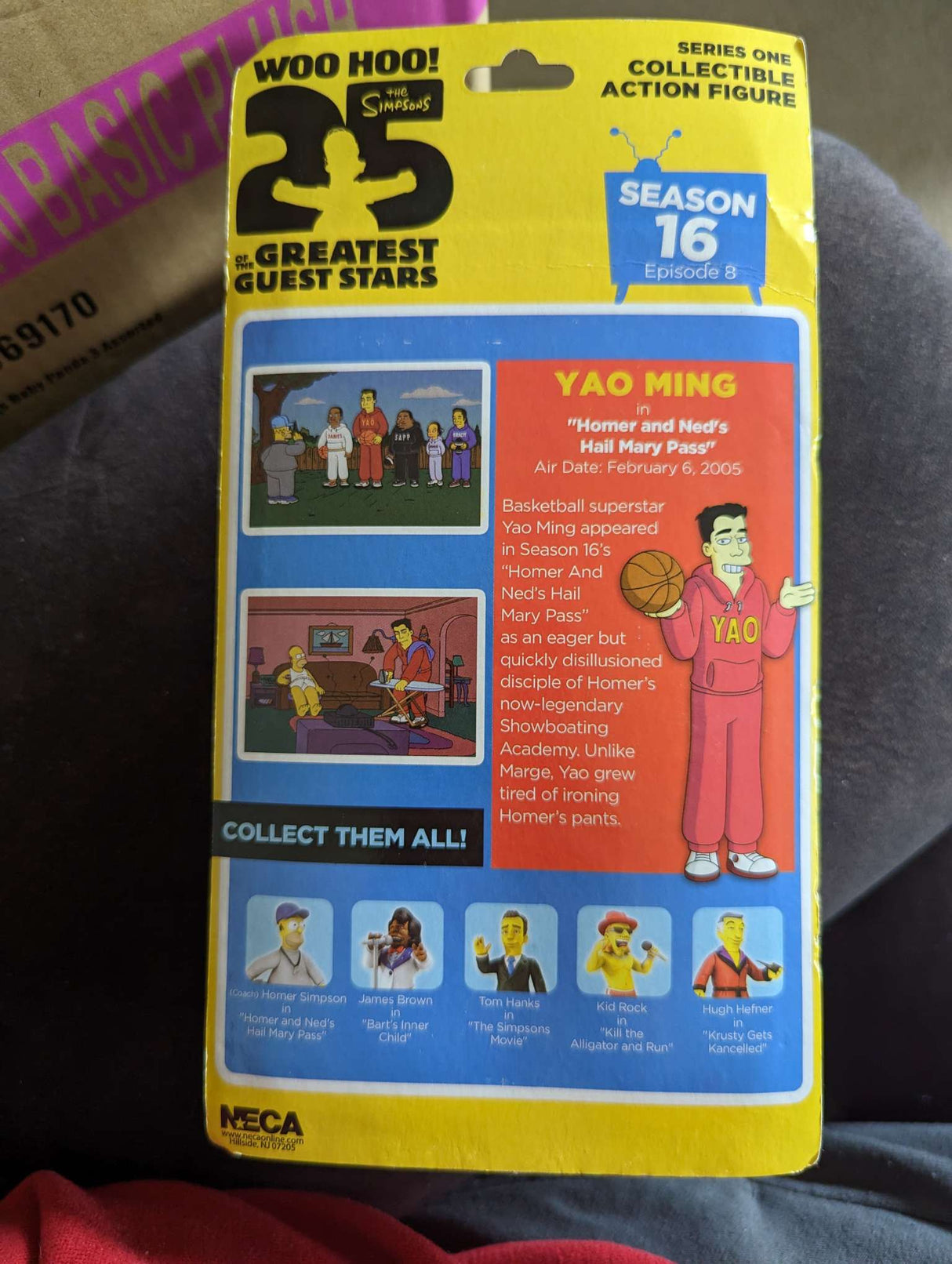NECA | Simpsons | Guest Stars Series 1 | Yao Ming