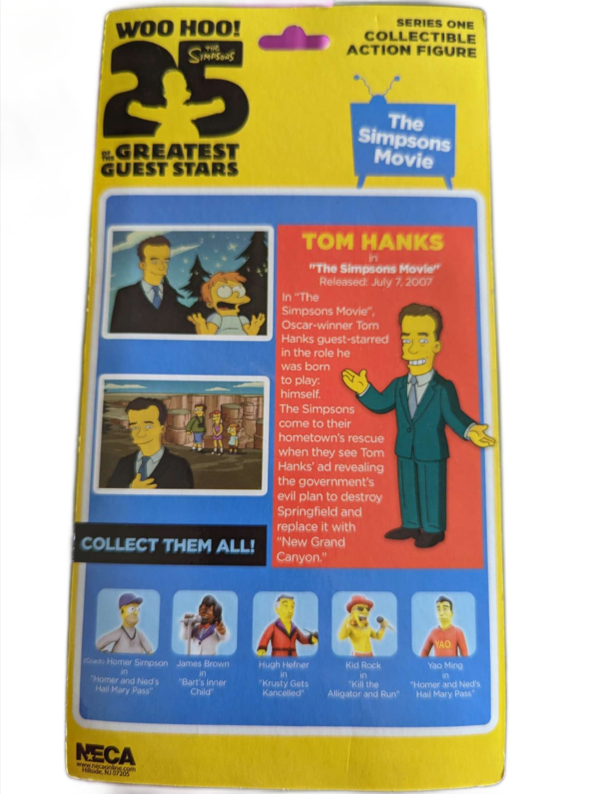 NECA | Simpsons | Guest Stars Series 1 | Tom Hanks