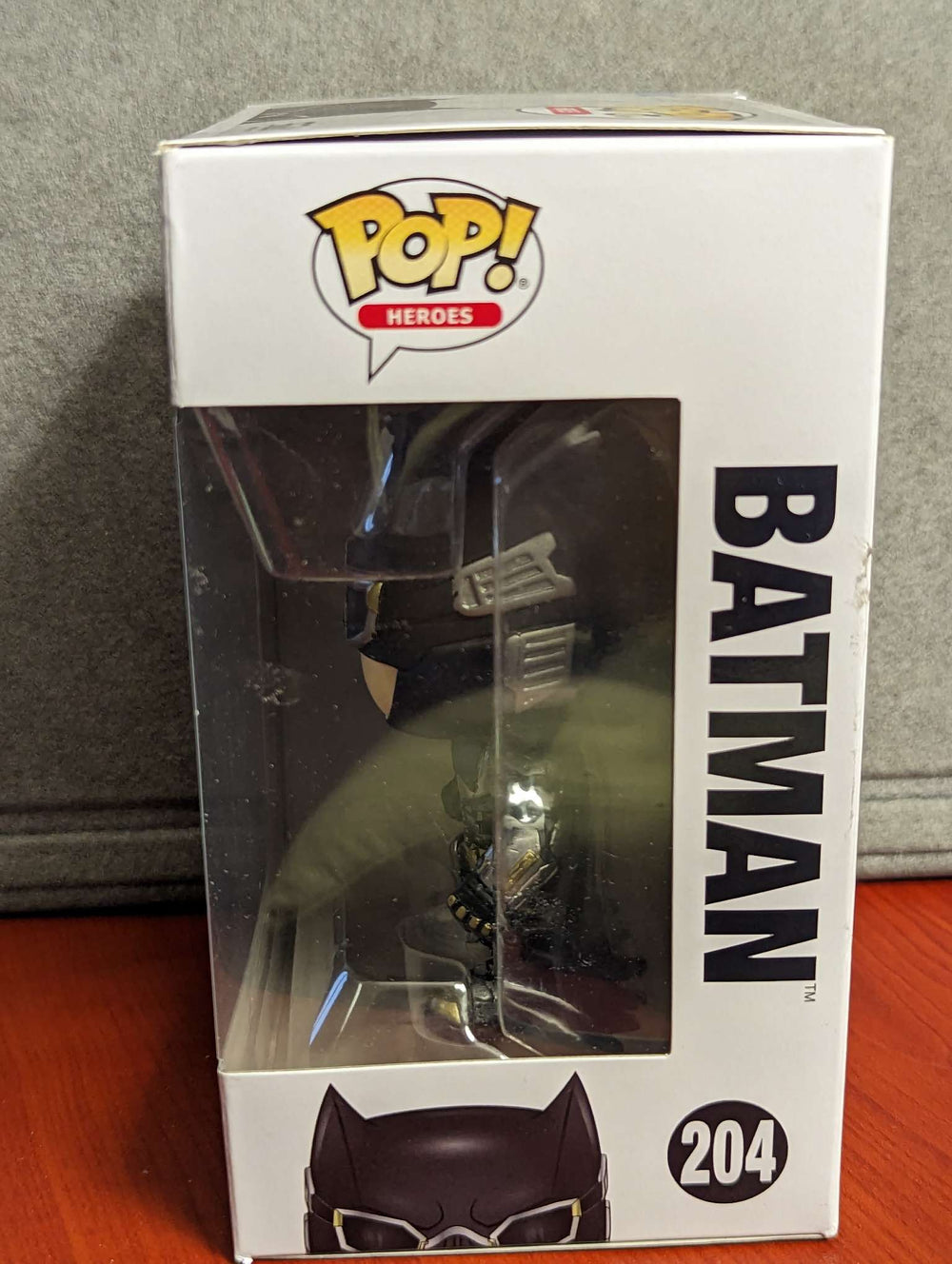 Damaged Box | Funko Pop Heroes | Justice League | Batman #204