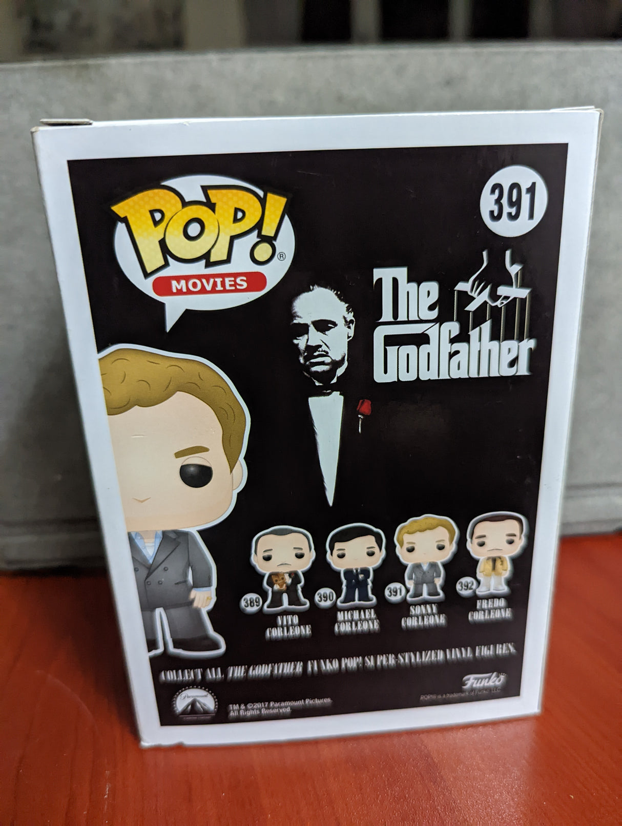 Damaged Box | Funko Pop Movies | The Godfather | Sonny Corleone #391 (7104996966500)