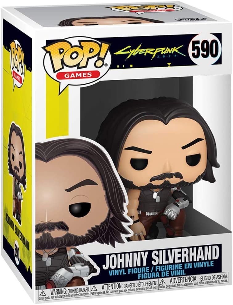 Funko Pop Games - Cyberpunk - Johnny Silverhand (Crouching) #590 (6846186553444)