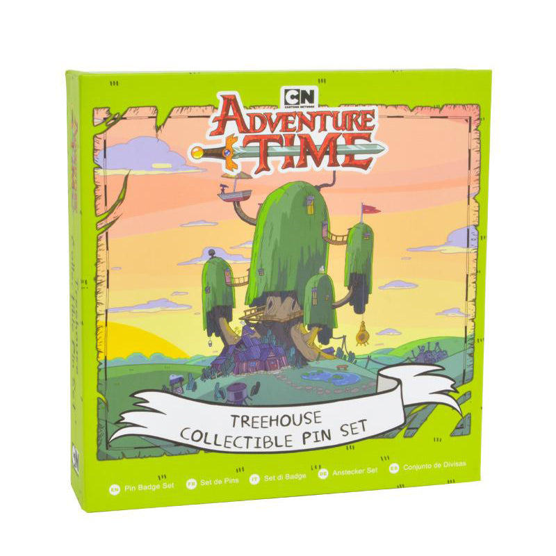 Adventure Time | Treehouse Collectible Pin Badge Set