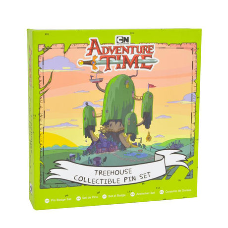 Adventure Time | Treehouse Collectible Pin Badge Set