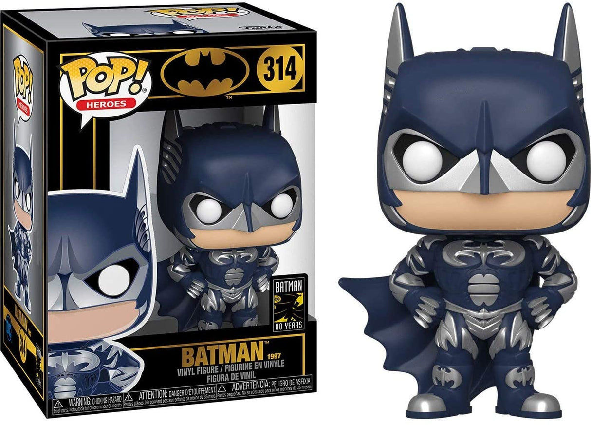 Funko Pop Heroes - Batman 80 Years - Batman 1997 #314 (6840622612580)