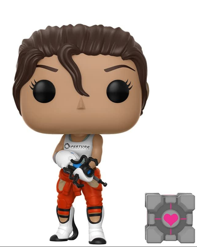 Funko Pop Games - Portal 2 - Chell #243 - Box Damaged (6636714786916)