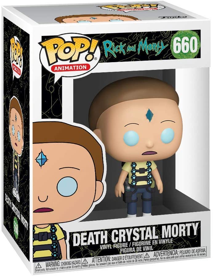 Funko Pop Animation - Rick and Morty - Death Crystal Morty #660 (4886783524964)