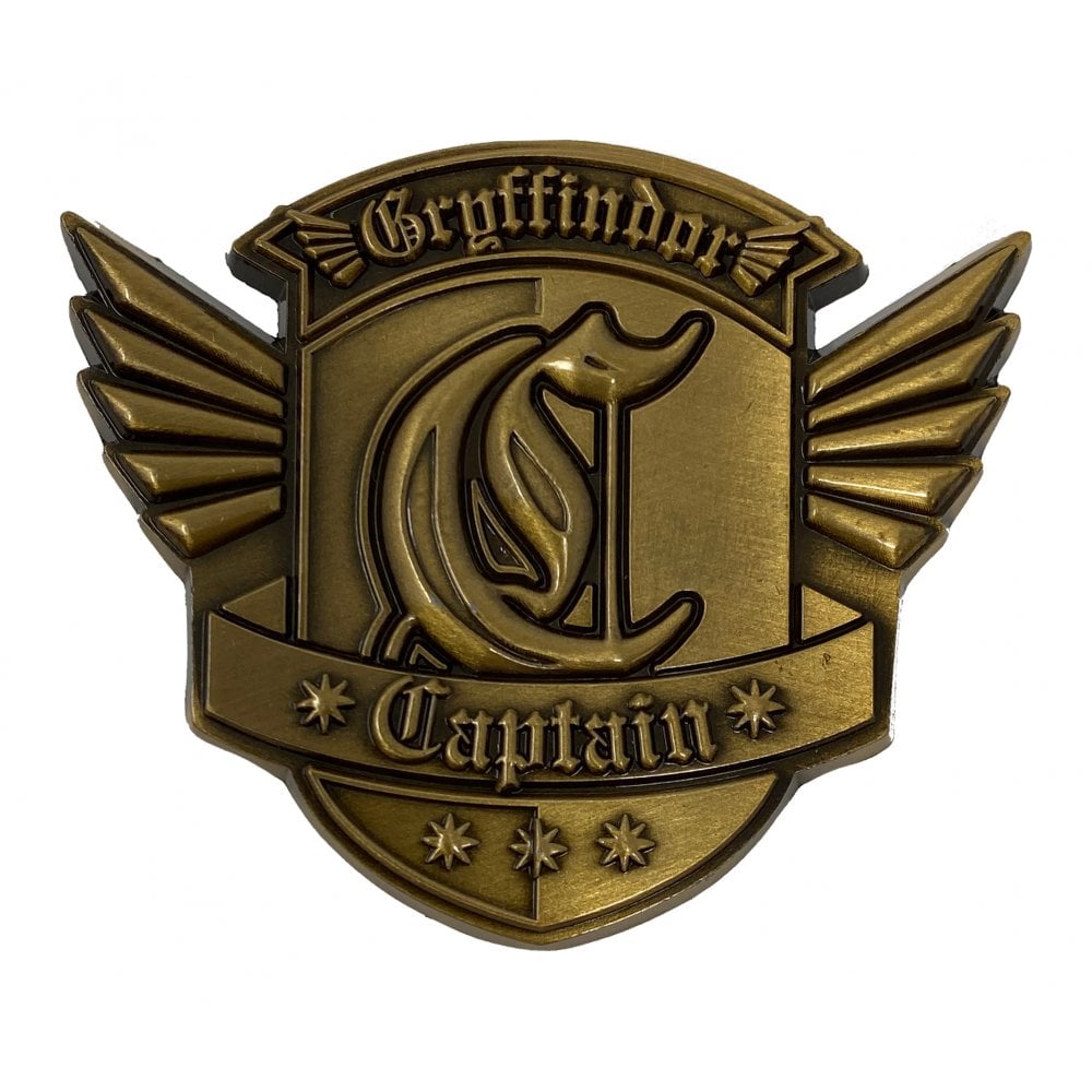Harry Potter Gryffindor Quidditch Captain Crest | Medallion | Limited Edition