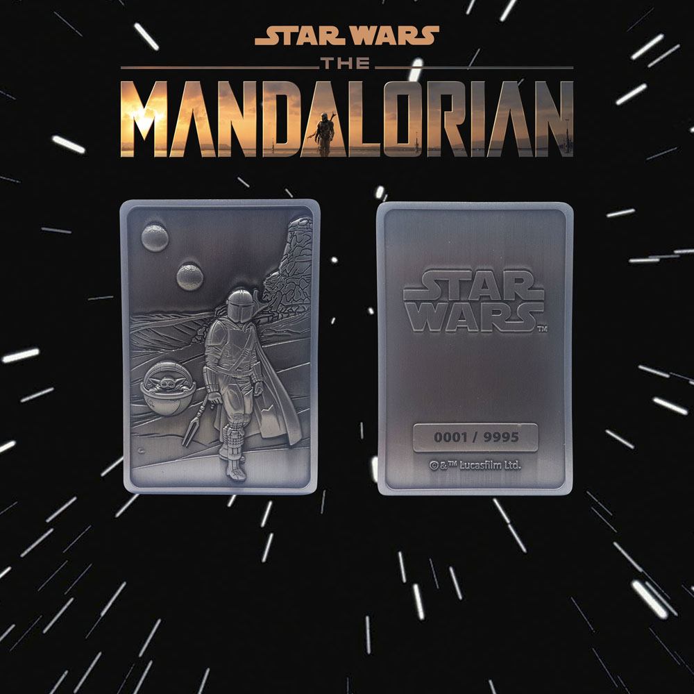 Star Wars Iconic Scene Collection Ingot - The Mandalorian and Child - Limited Edition (4864550338660)