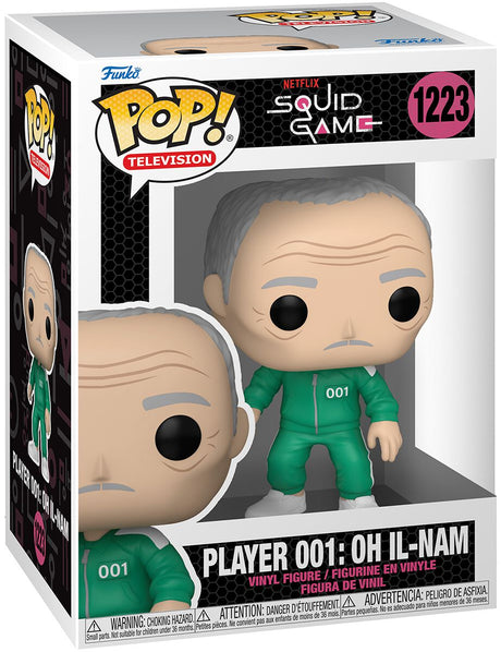 Funko Pop Television - Netflix Squid Game - Player 001 Oh Il-Nam #1223 (6831334686820)