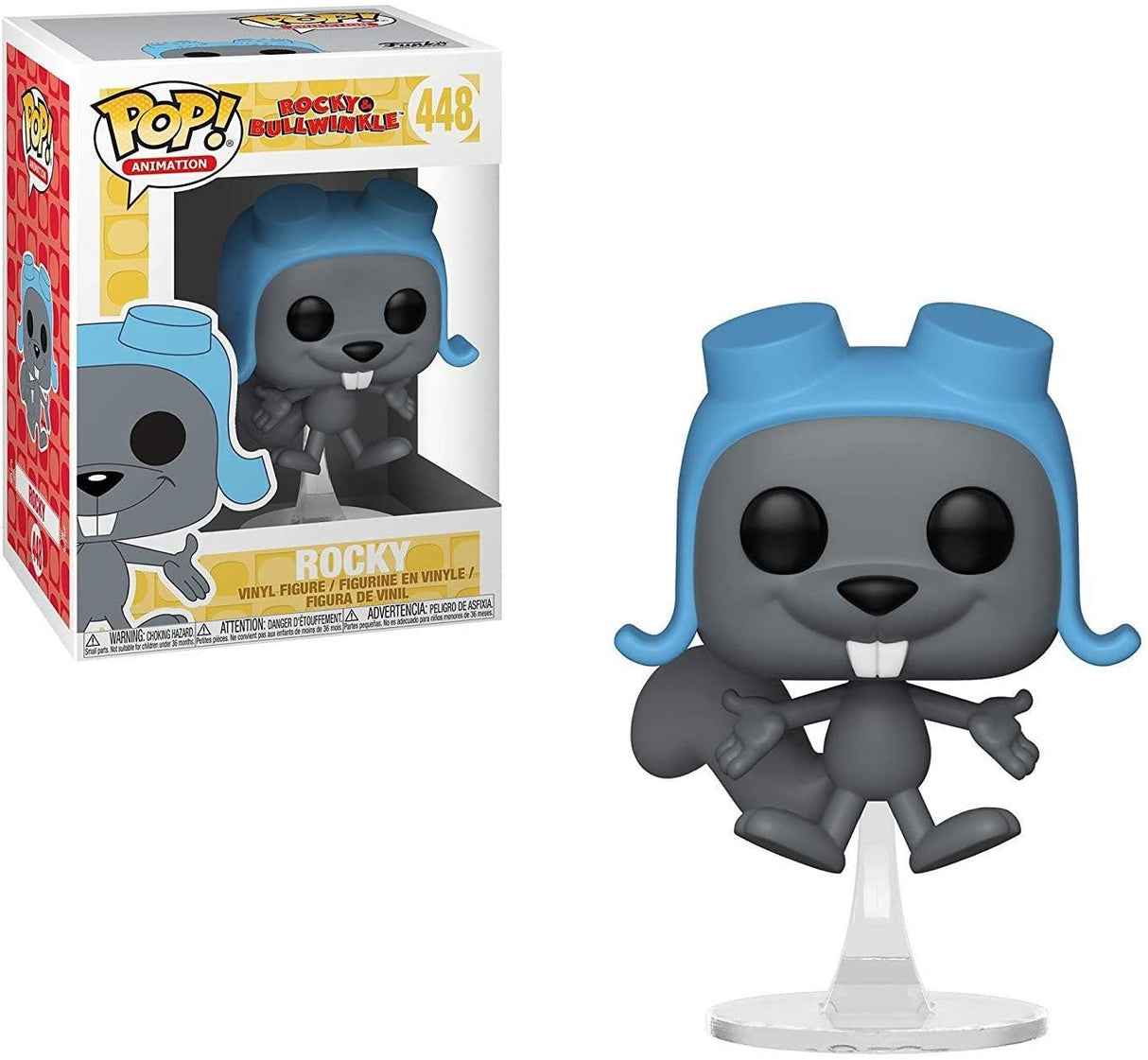 Funko Pop Animation - Rocky & Bullwinkle - Flying Rocky #448 (4655750053972)