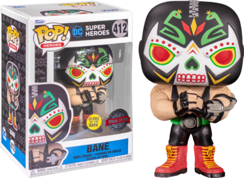 Funko Pop Heroes - DC Super Heroes- Bane - Special Edition Glow in the Dark #412 (6861008502884)