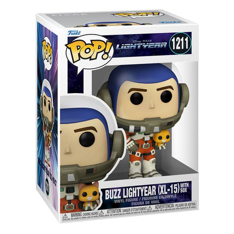 Funko Pop Disney Pixar - Lightyear - Buzz Lightyear w/Sox (XL-15 Suit) #1211 (6883214164068)