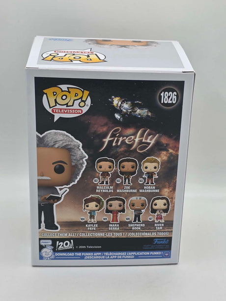 Slight Damaged Box | SHEPHERD BOOK (UNTIED HAIR) CHASE | Firefly | Funko Pop! Television #1826
