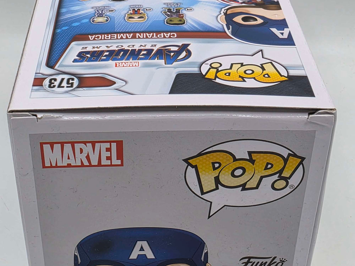 Slight Damaged Box | CAPTAIN AMERICA | Funko Pop Marvel | Avengers Endgame #573