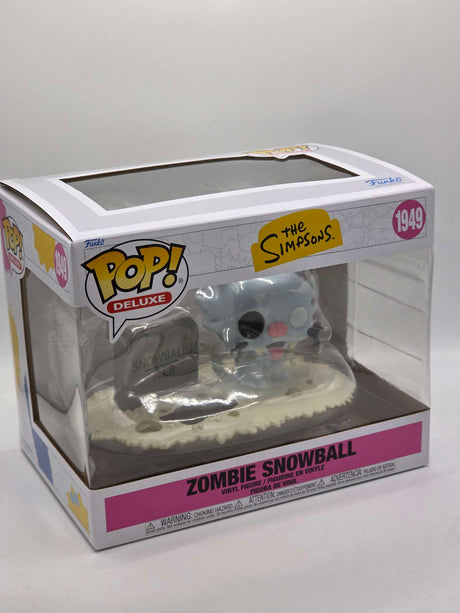 Funko Pop! Deluxe: The Simpsons - ZOMBIE SNOWBALL #1949