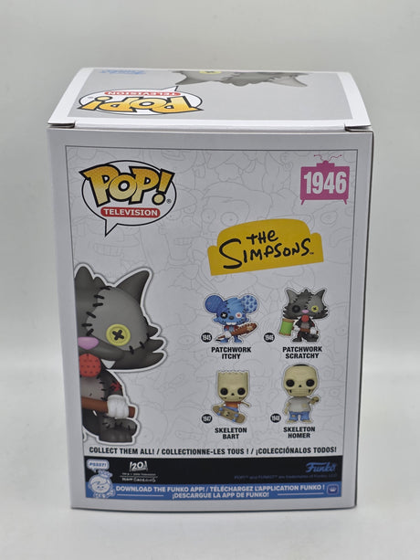 PATCHWORK SCRATCHY | The Simpsons | Funko Pop Television #1946