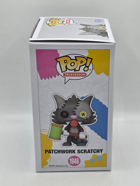 PATCHWORK SCRATCHY | The Simpsons | Funko Pop Television #1946