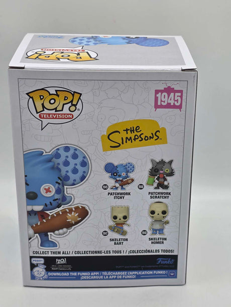 PATCHWORK ITCHY | The Simpsons | Funko Pop Television #1945