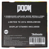 Doom | Baron | Cacodemon | Pinky | Set of 3 Medallions | Arcade Mode | Collectible Limited Edition