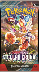 STELLAR CROWN | Pokemon Scarlet & Violet | 1 x Booster Pack (10 Cards)