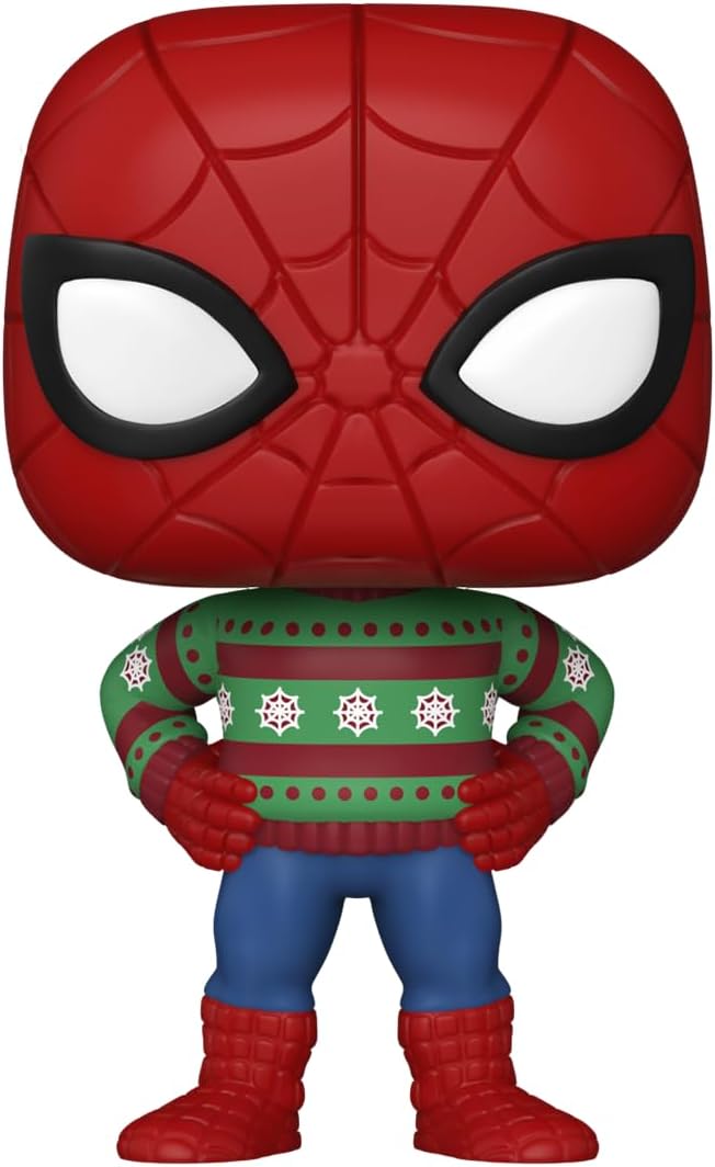 Spiderman christmas sweater hot sale pop