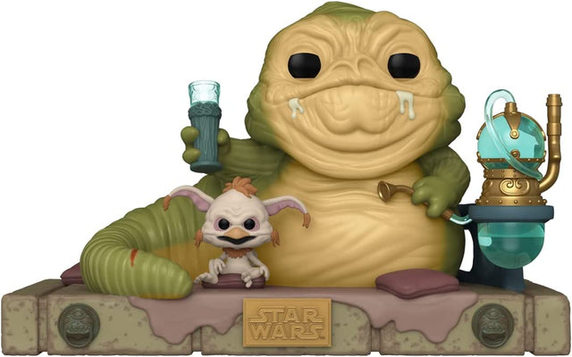 Funko Pop Deluxe Star Wars |  Return of The Jedi | Jabba the Hut & Salacious B. Crumb #611