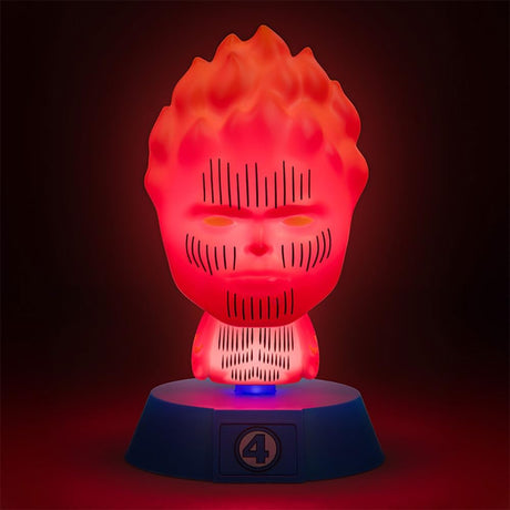 Paladone | Human Torch Icon Light | Marvel Fantastic Four  Officially Licensed