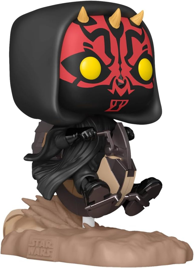 Funko Pop Rides | Star Wars Episode 1 The Phantom Menace | Darth Maul on Bloodfin Speeder #705