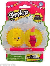 Shopkins | Pencil Toppers and pencil | 2 pack