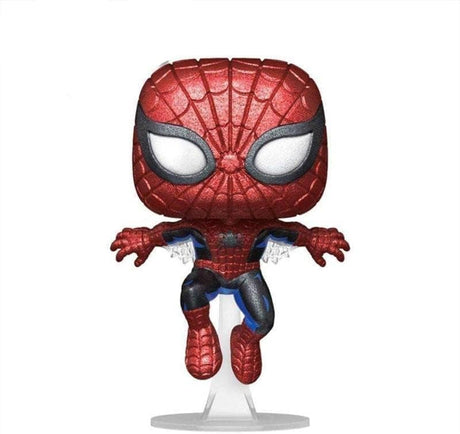 SPIDER-MAN (FIRST APPEARANCE) | Funko Pop Marvel | Diamond  Glitter DGLT #593