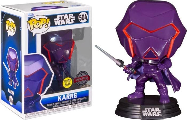 Funko Pop Star Wars | Visions | Karre | Glow in the Dark #504