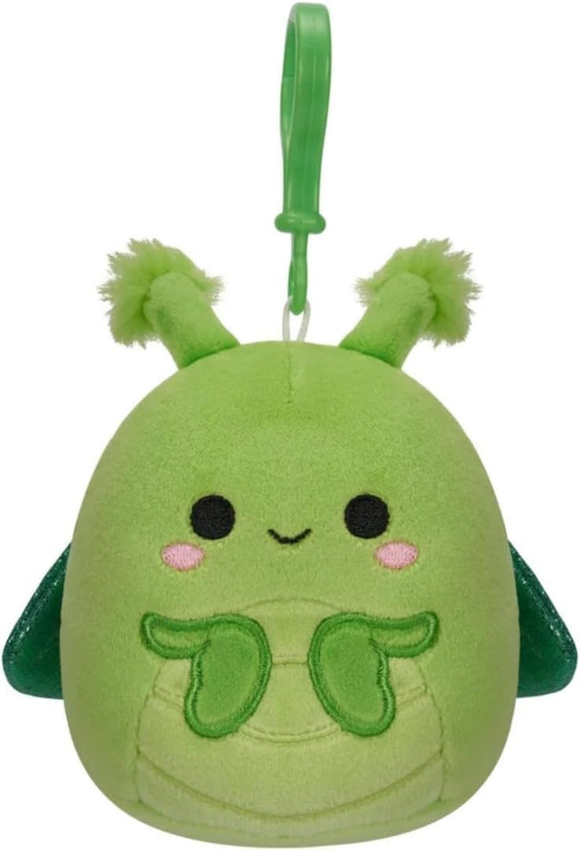 Squishmallows 3.5" Mini Clip-On Plush | Trenton the Praying Mantis