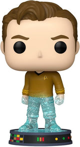 JAMES T. KIRK (TRANSPORTER) | Star Trek | Funko Pop Plus | Glitter #1689