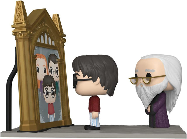 Damaged Box | Harry Potter and Albus Dumbledore With the Mirror of Erised | Funko Pop Moment #145