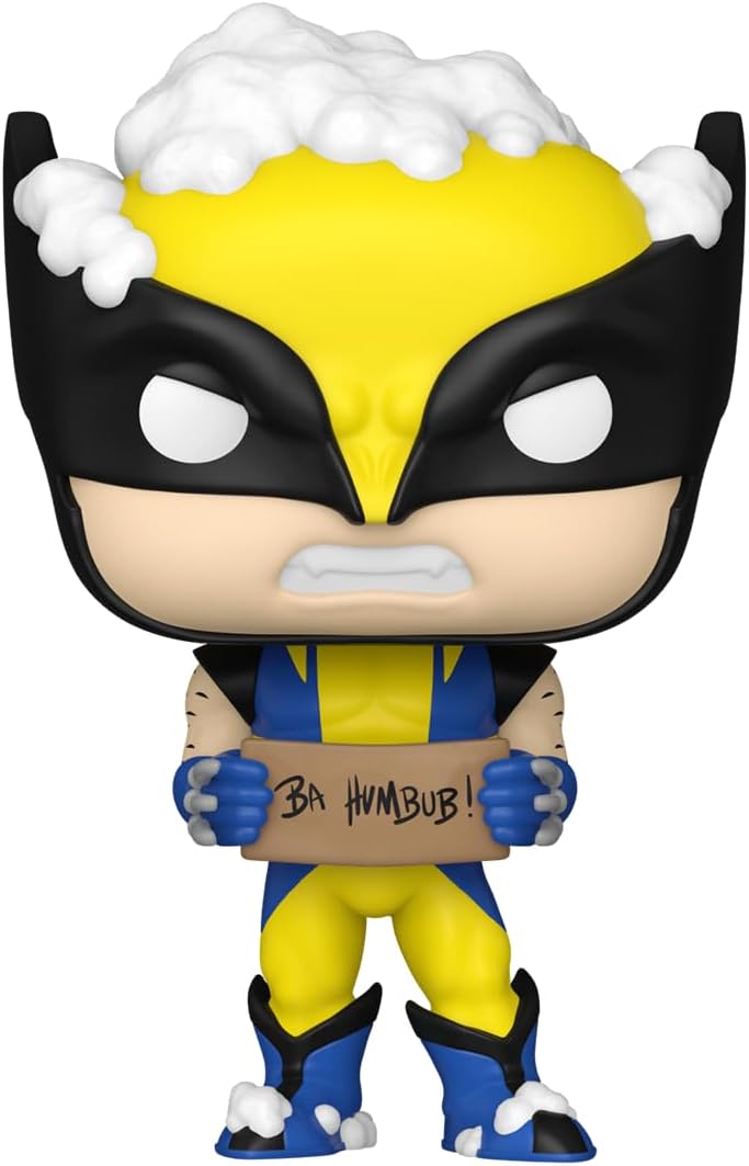 Funko Pop Marvel | Wolverine with Sign (Christmas) #1285