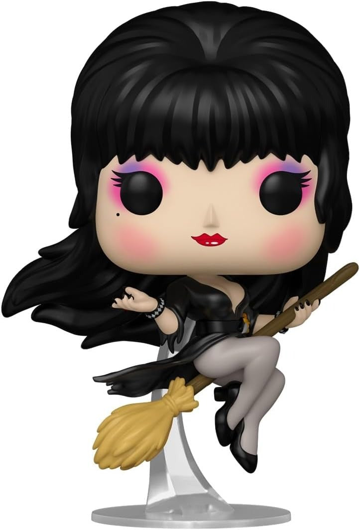 ELVIRA WITH BROOM | Elvira Mistress Of The Dark | Funko Pop Icons #93