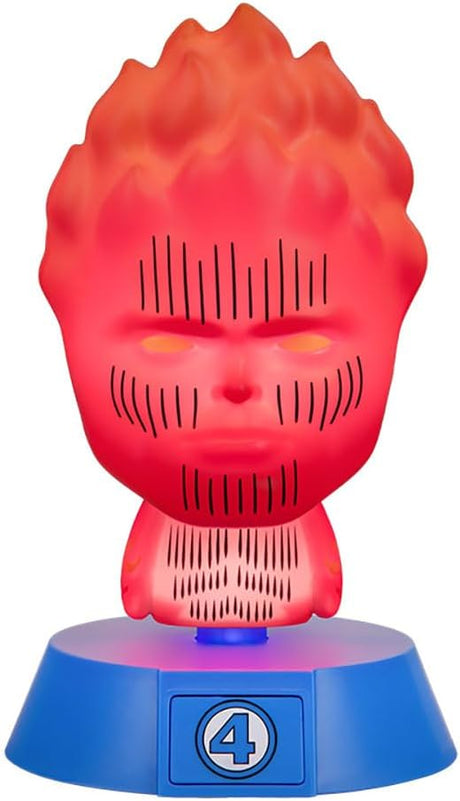Paladone | Human Torch Icon Light | Marvel Fantastic Four  Officially Licensed