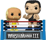Damaged Box | Funko Pop WWE | Hulk Hogan and Andre the Giant in Ring | 2 Pack