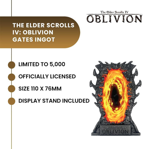 OBLIVION GATE INGOT | Elder Scrolls IV OBLIVION Remastered | Limited Edition