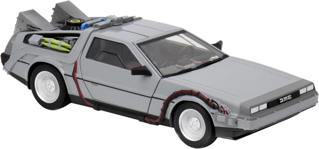 Damaged Box | NECA | Back to The Future | Delorean Vehicle Time Machine 15cm