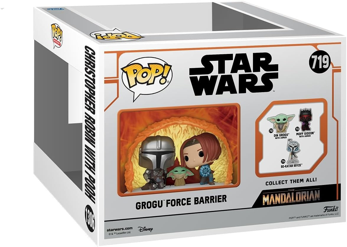 GROGU FORCE BARRIER | Funko Pop Star Wars Television Moments | 6 INCH #719