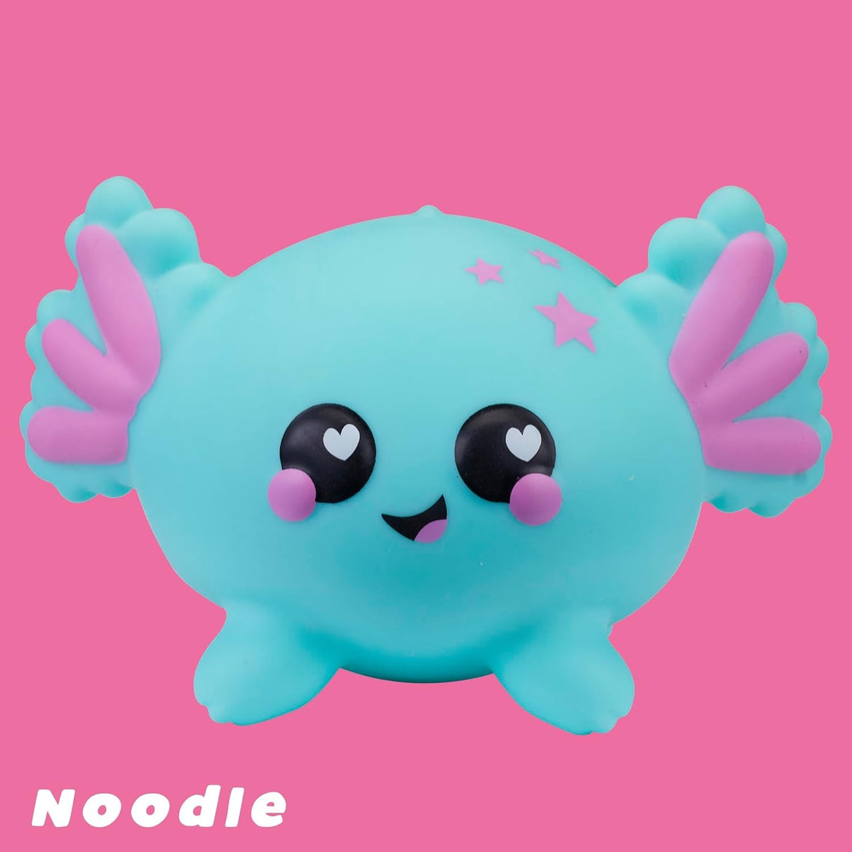 Smooshzees Luvzees | Noodle Green Axolotl | Series 1