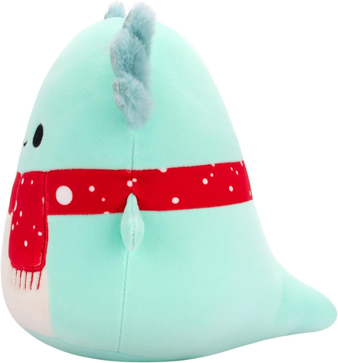 Richie the Teal Axolotl with Red Spotted Scarf | Squishmallows 7.5" Plush Christmas 24