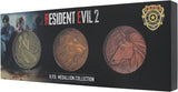 Resident Evil 2 | Limited Edition Replica Medallions | Collectors Set