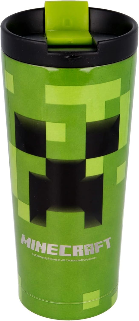 Minecraft CREEPER Stainless Steel Coffee Tumbler (425ml)