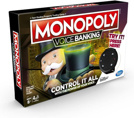 Hasbro Monopoly Voice Banking | Board Game